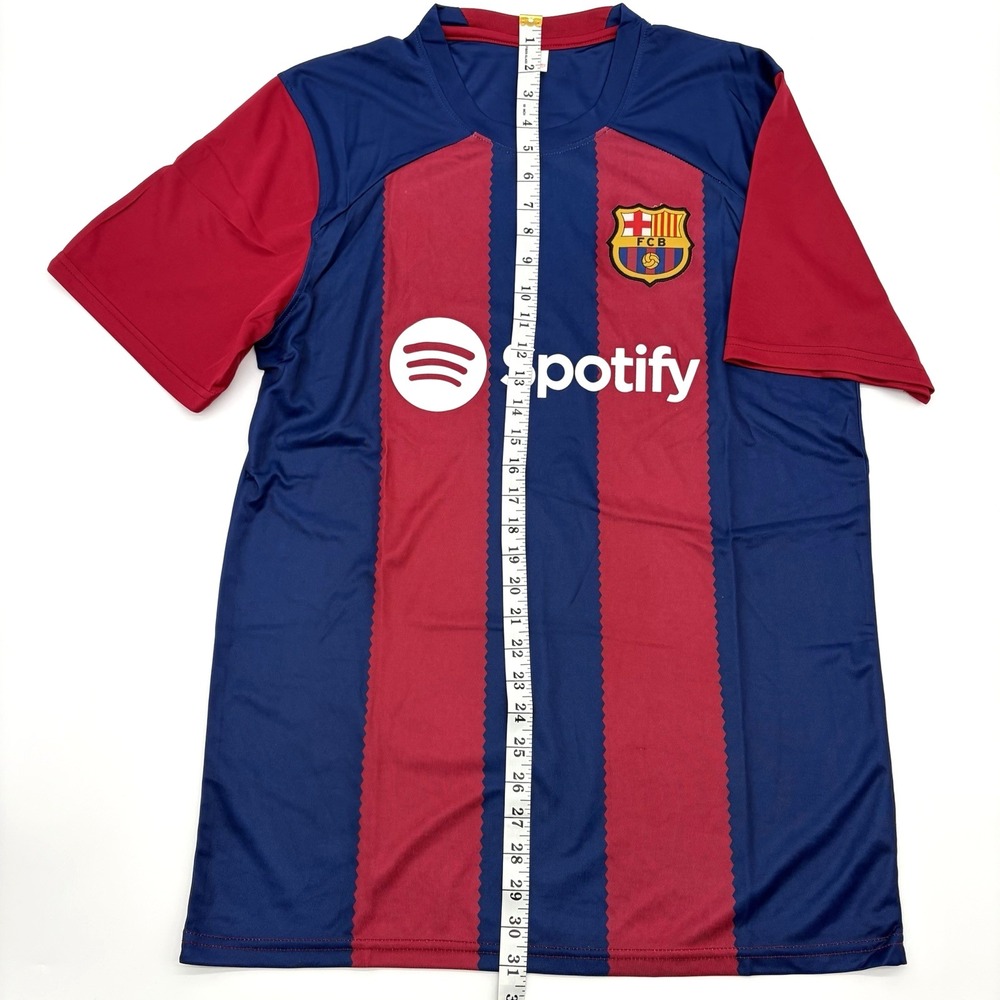 FC Barcelona Men's Barça 2023/24 Home Soccer Football Spotify Jersey size XL - Picture 4 of 6